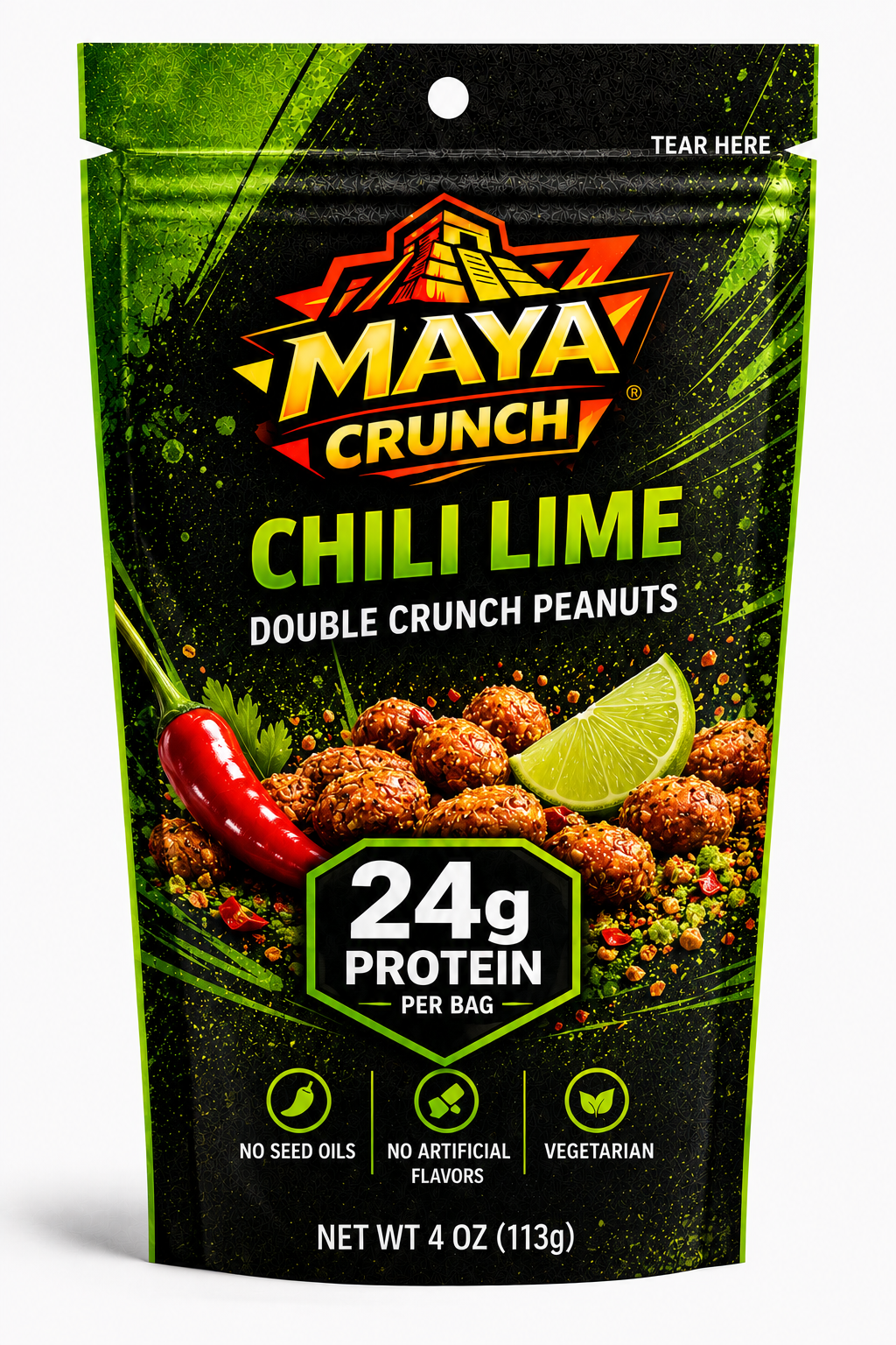 Chili Lime Double Crunch Peanuts