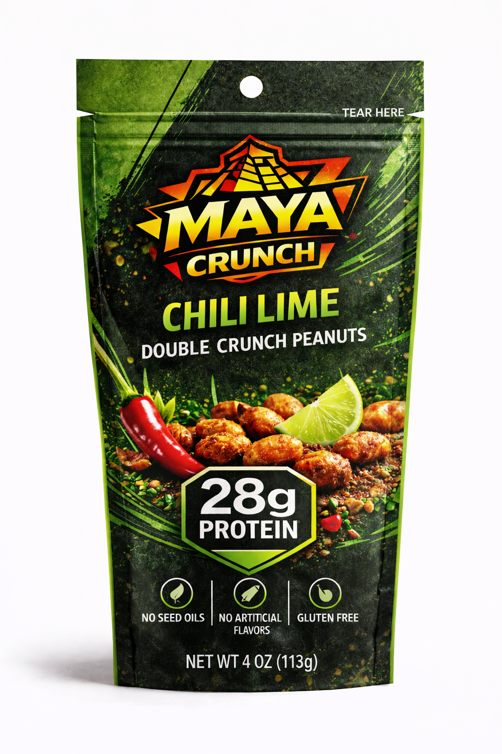Chili Lime Cacahuates Japoneses | Crunchy Mexican Peanut Snack