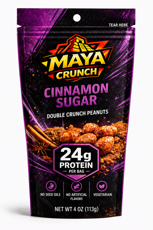 Cinnamon Sugar Double Crunch Peanuts