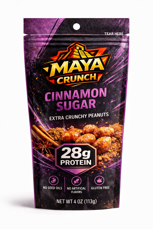 Cinnamon Sugar Cacahuates Japoneses | Sweet Mexican Peanut Snack