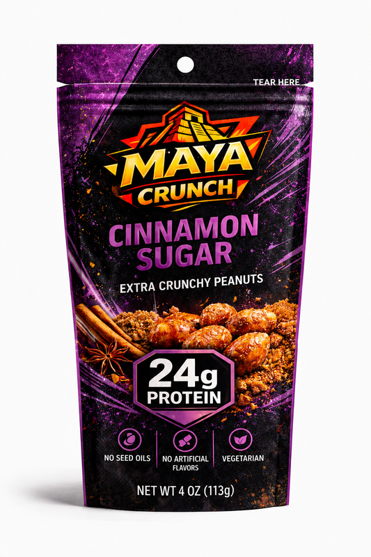 Cinnamon Sugar Double Crunch Peanuts